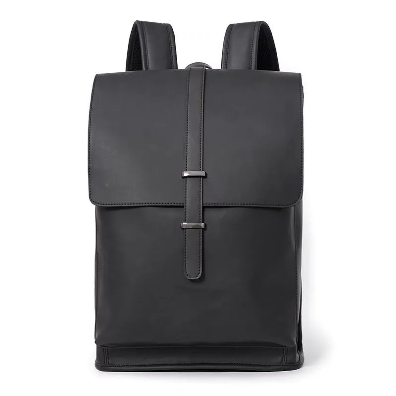Men's Korean Large Capacity Trendy Crazy Horse Backpacks