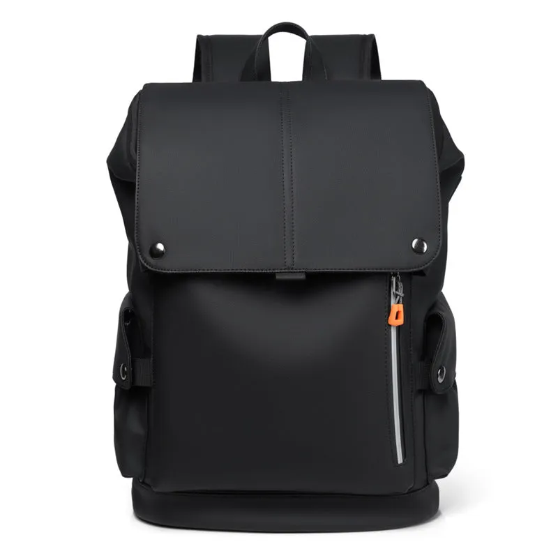 Men's Leather Trendy Large Capacity Tooling Function Backpacks