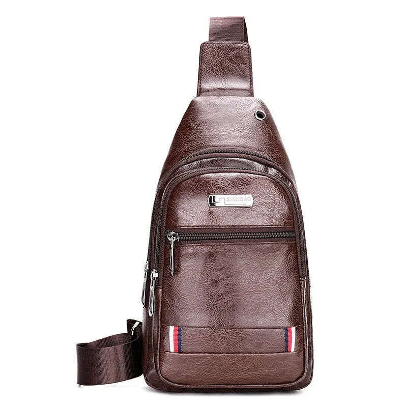 Men's New Charming Business Cycling Waterproof Men's Chest Bags