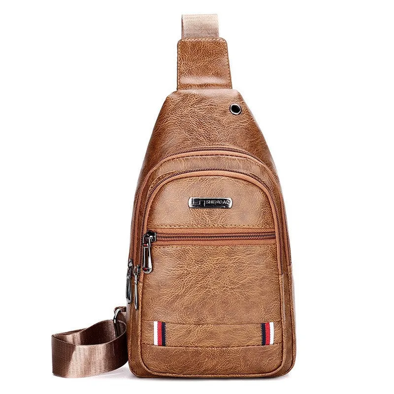 Men's New Charming Business Cycling Waterproof Men's Chest Bags