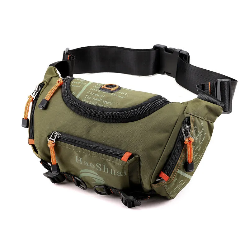 Men's Pocket Waterproof Biking Mountain Climbing Large Bags