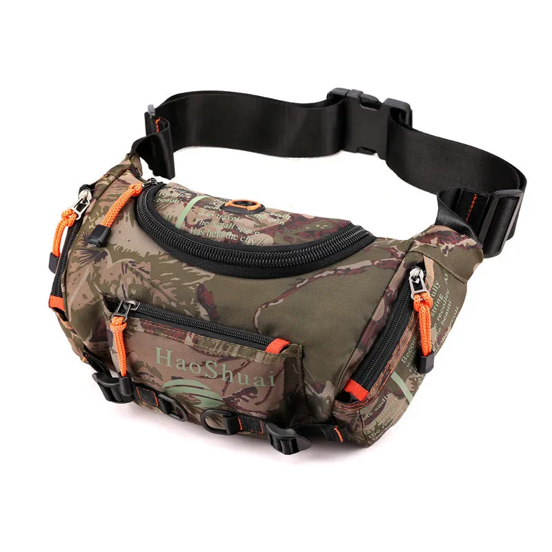Men's Pocket Waterproof Biking Mountain Climbing Large Bags