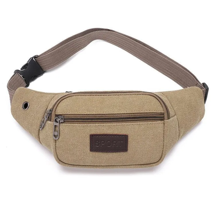 Men's Summer Market Stall Checkout Canvas Retro Bags