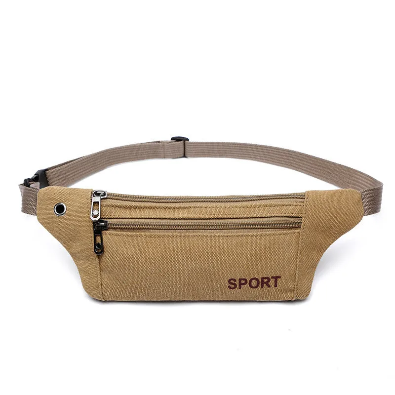 Men's Summer Market Stall Checkout Canvas Retro Bags