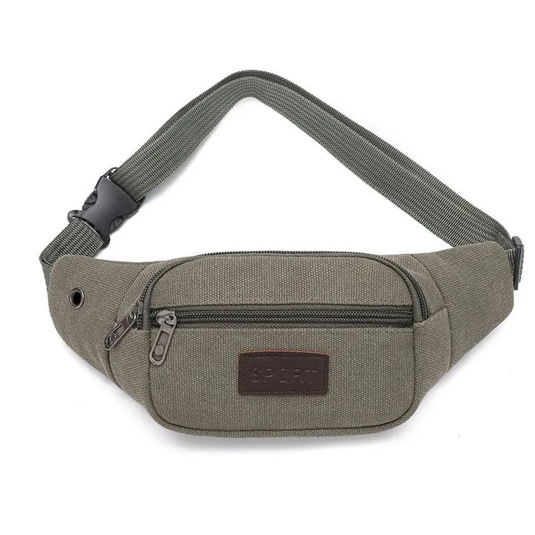 Men's Summer Market Stall Checkout Canvas Retro Bags