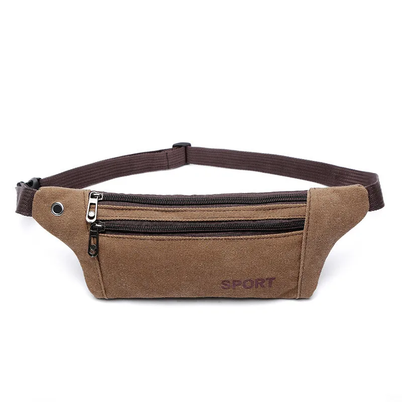Men's Summer Market Stall Checkout Canvas Retro Bags