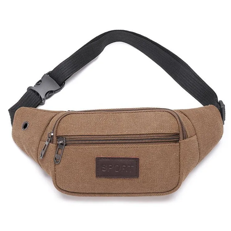 Men's Summer Market Stall Checkout Canvas Retro Bags