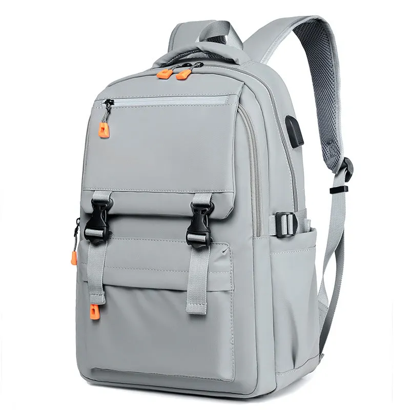 Men's Trendy Business Computer Large Capacity College Backpacks