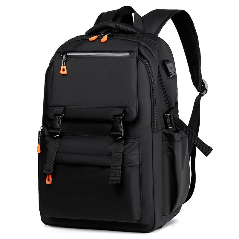Men's Trendy Business Computer Large Capacity College Backpacks