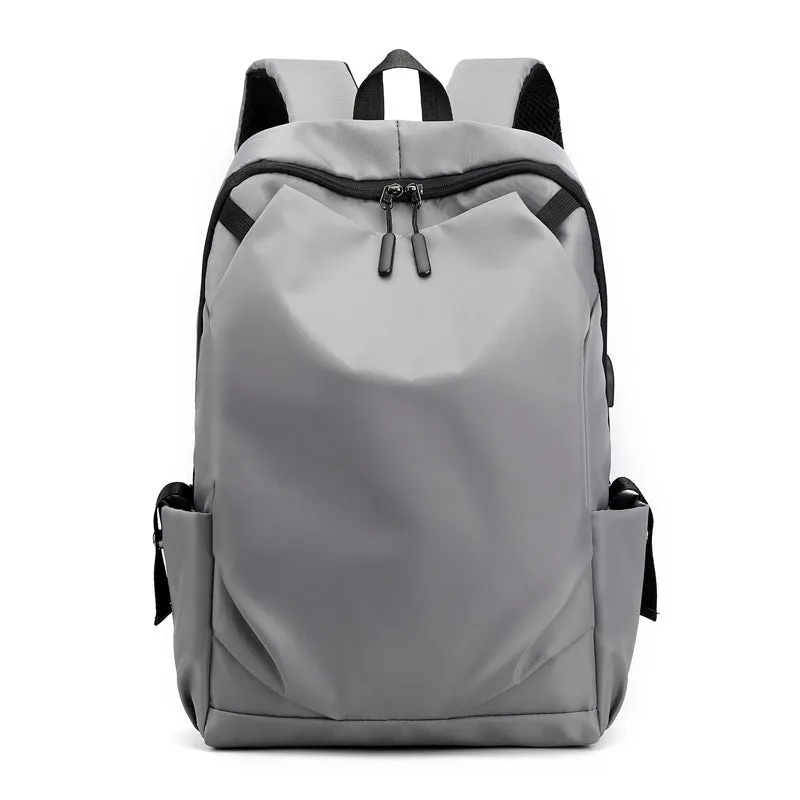Men's Unique Printed Waterproof Leisure Rechargeable Backpacks