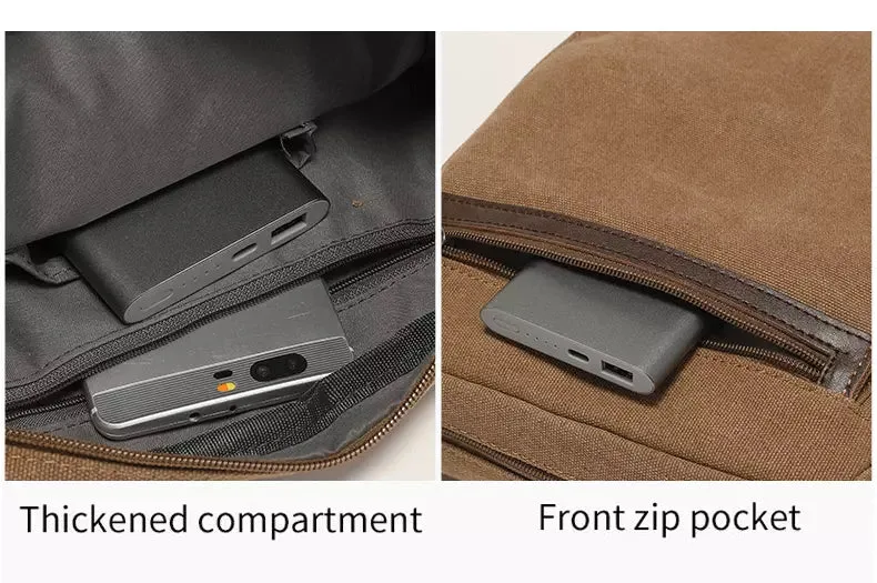 Modern Carry-On Men's Side Bag (Beige)
