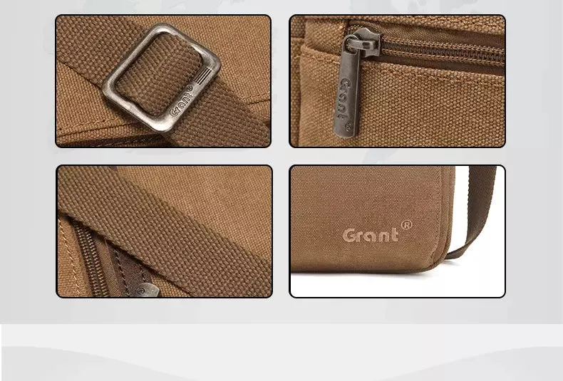 Modern Carry-On Men's Side Bag (Beige)