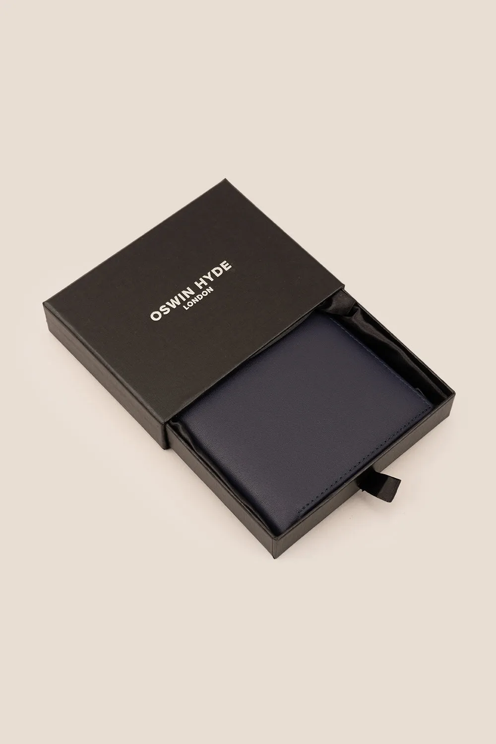 Oxford Navy Bifold Wallet