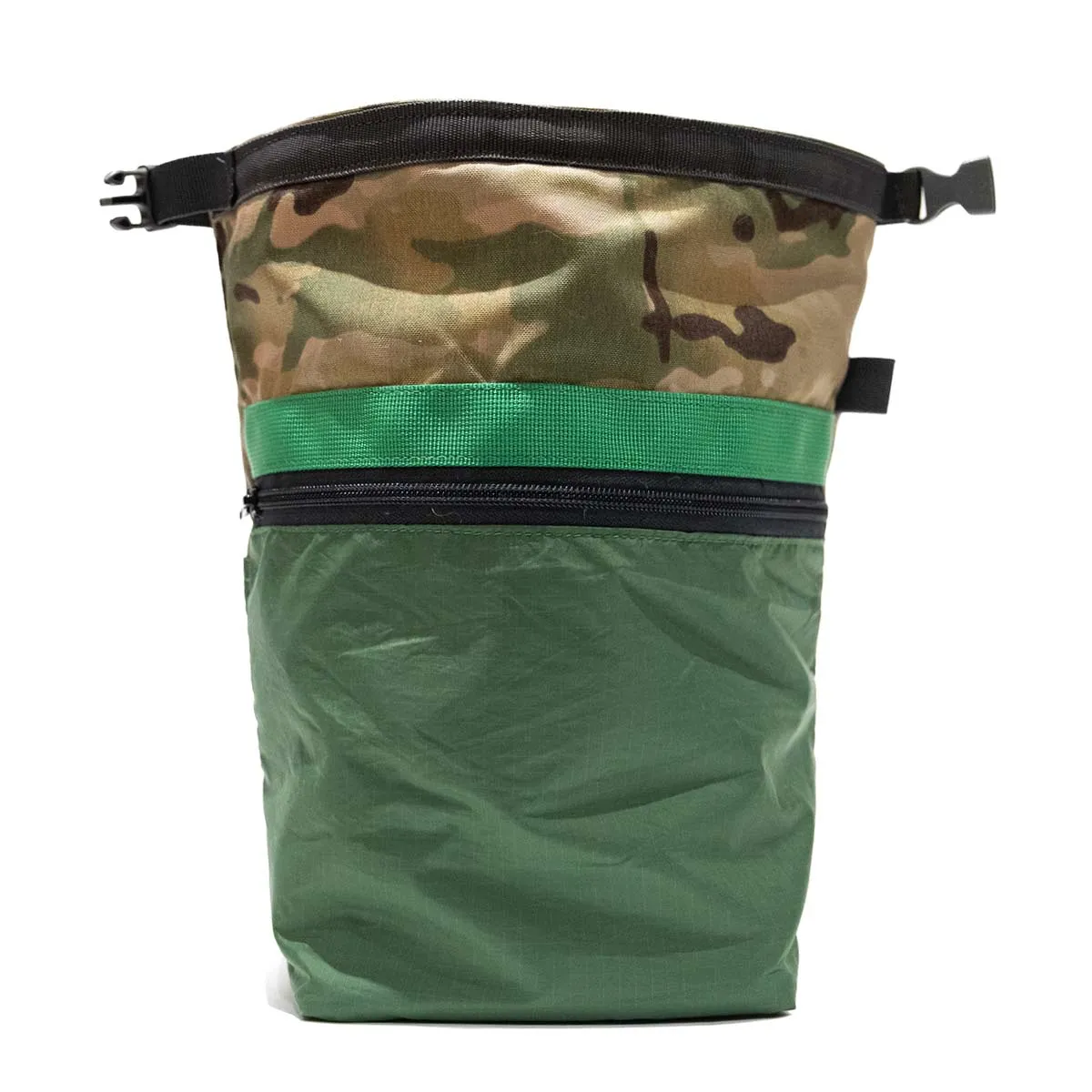 RagBag Bouldering Bucket - Green & Khaki Camo
