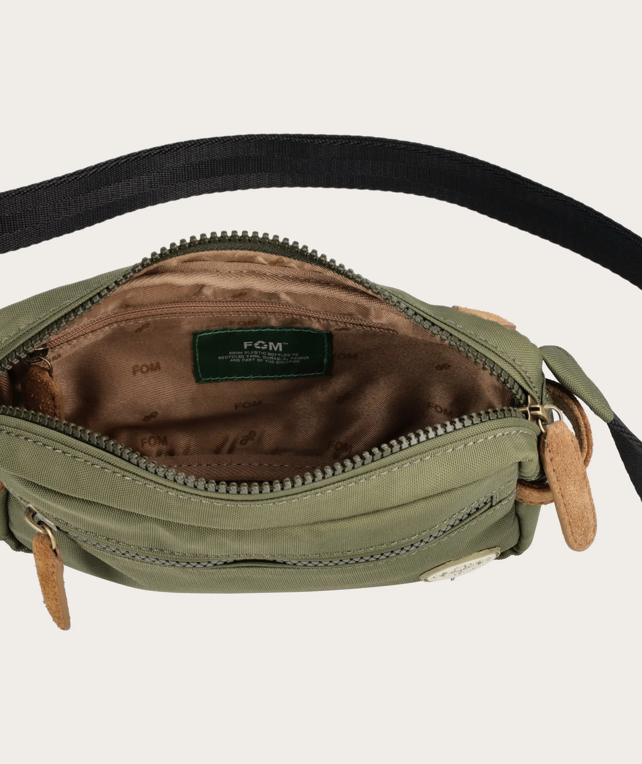Recycled Rover Crossbody Olive