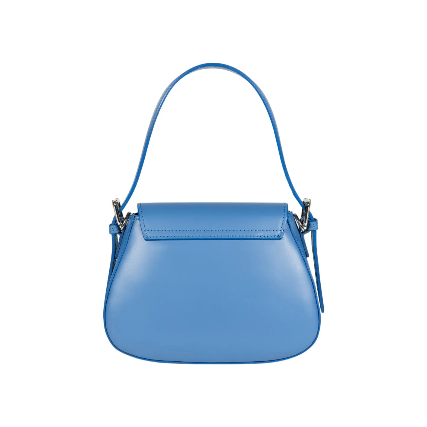 Renato Borzatta EMMA Leather Shoulder Bag Blue
