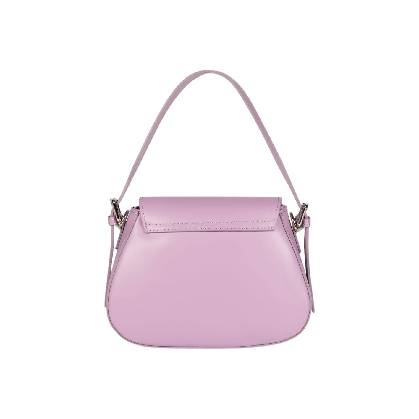Renato Borzatta EMMA Leather Shoulder Bag Lilac Purple
