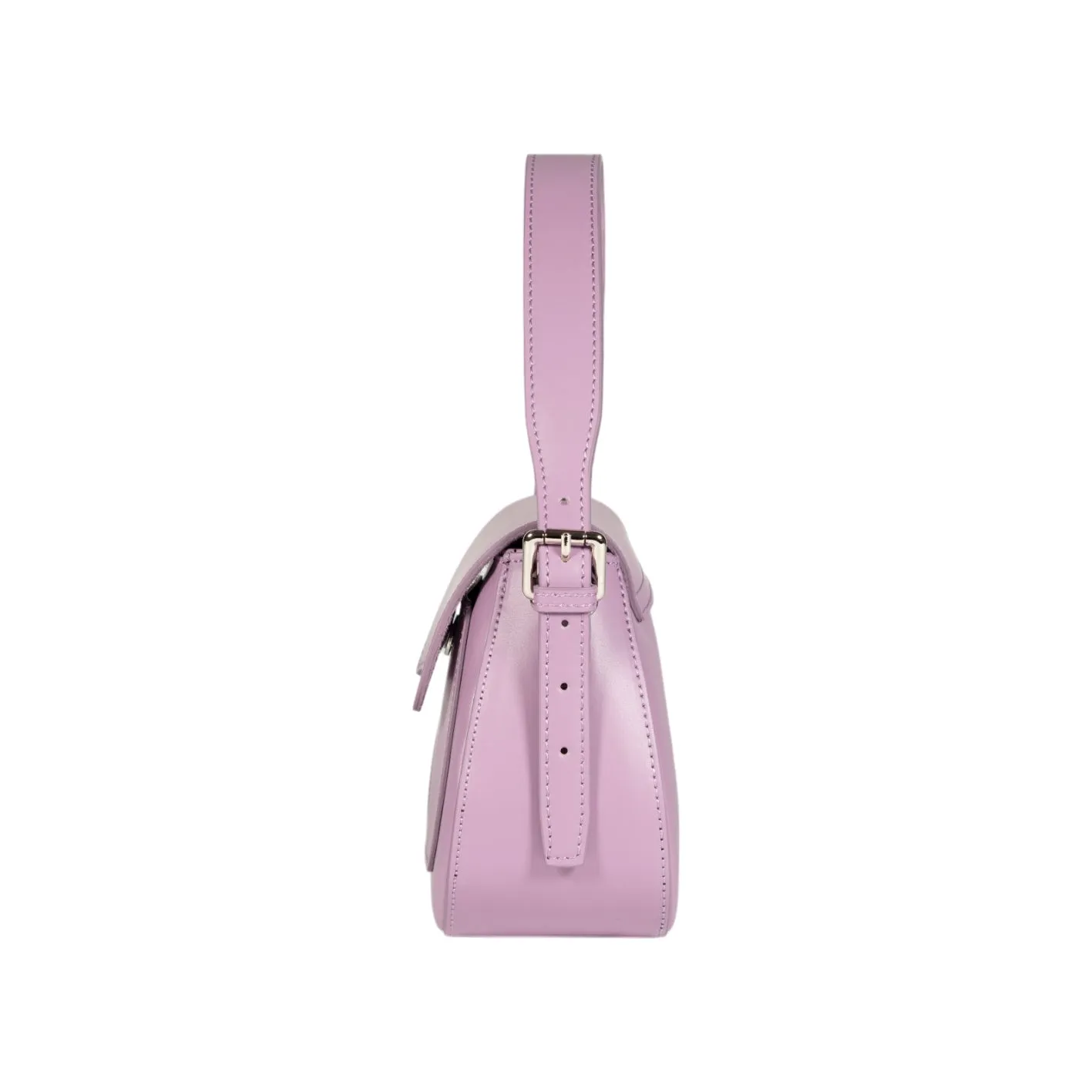 Renato Borzatta EMMA Leather Shoulder Bag Lilac Purple