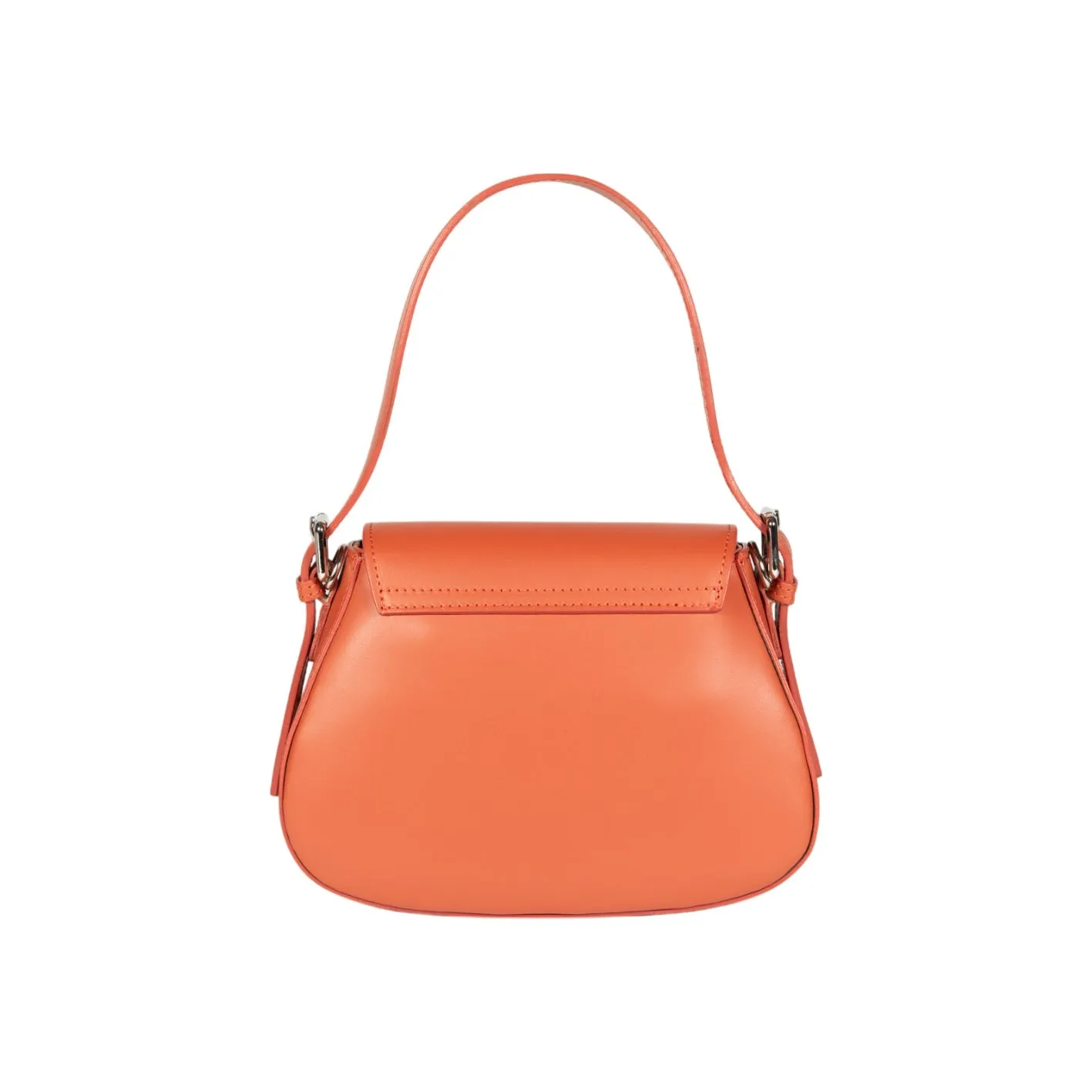 Renato Borzatta EMMA Shoulder Bag with Flap Paprika Orange