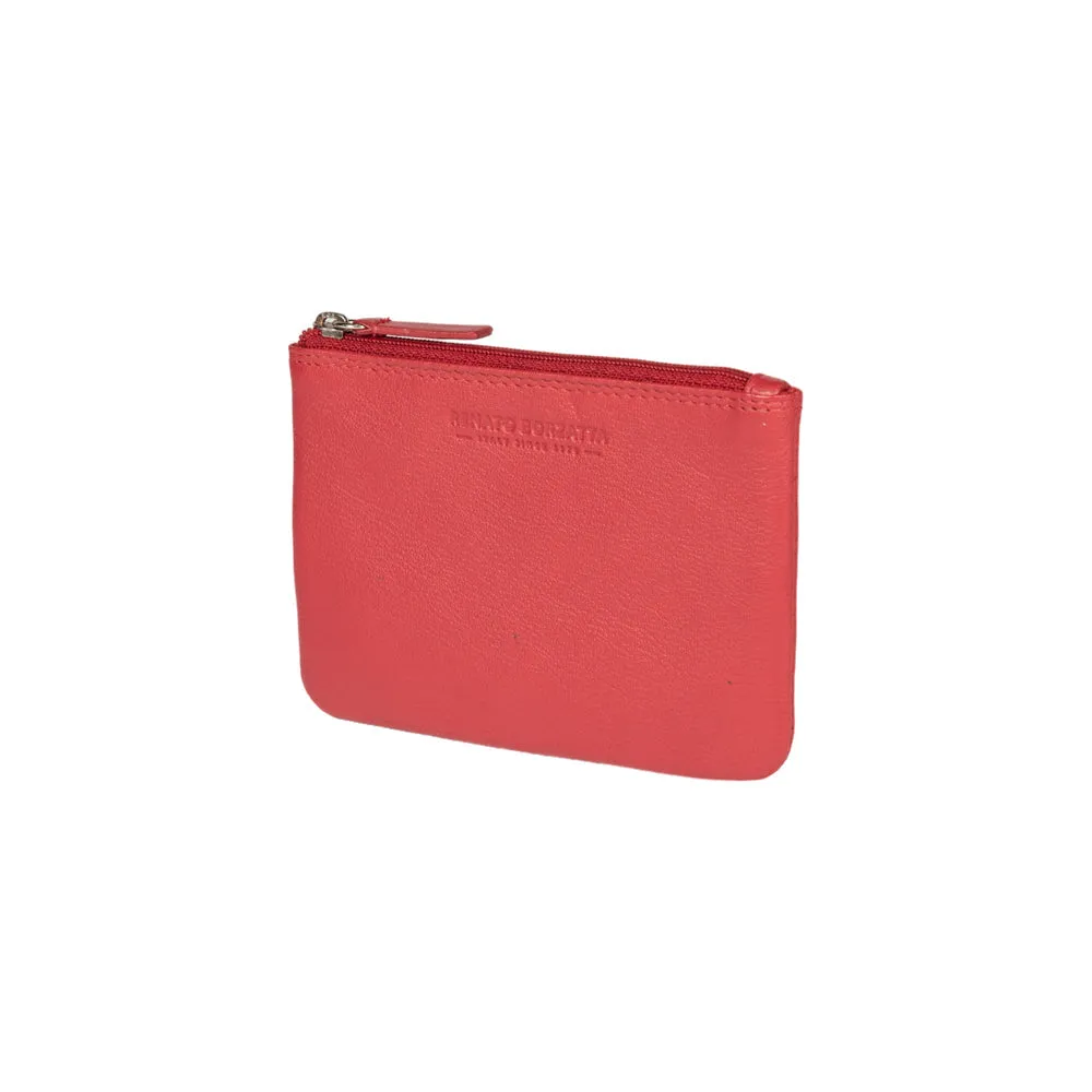 Renato Borzatta Key Holder Coin Purse in Leather Red