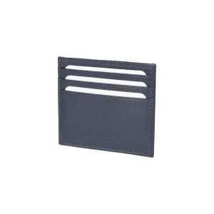 Renato Borzatta Leather Credit Card Holder Blue