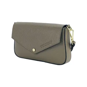 Renato Borzatta leather Small Shoulder Bag Taupe