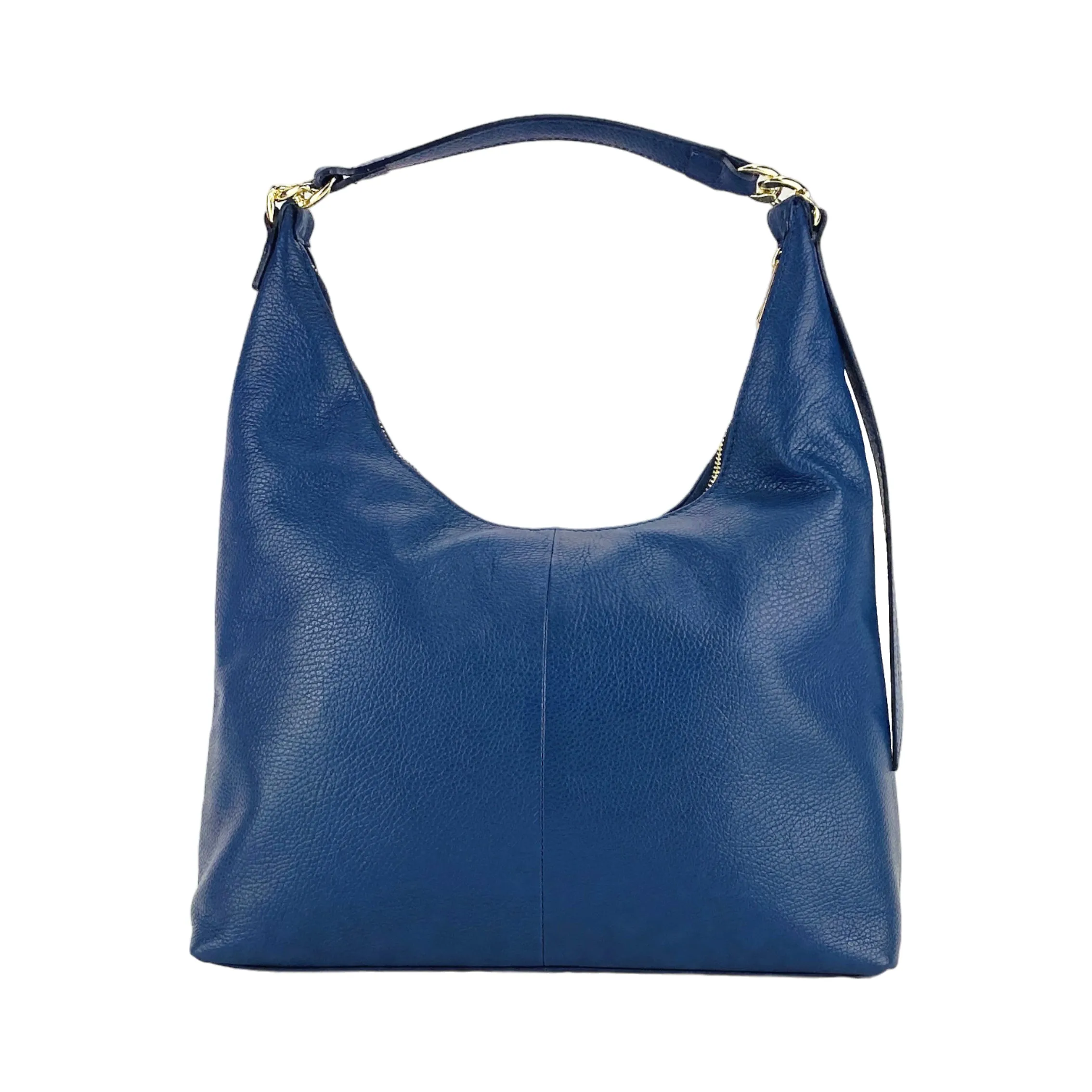Renato Borzatta leather Soft hobo shoulder bag blue