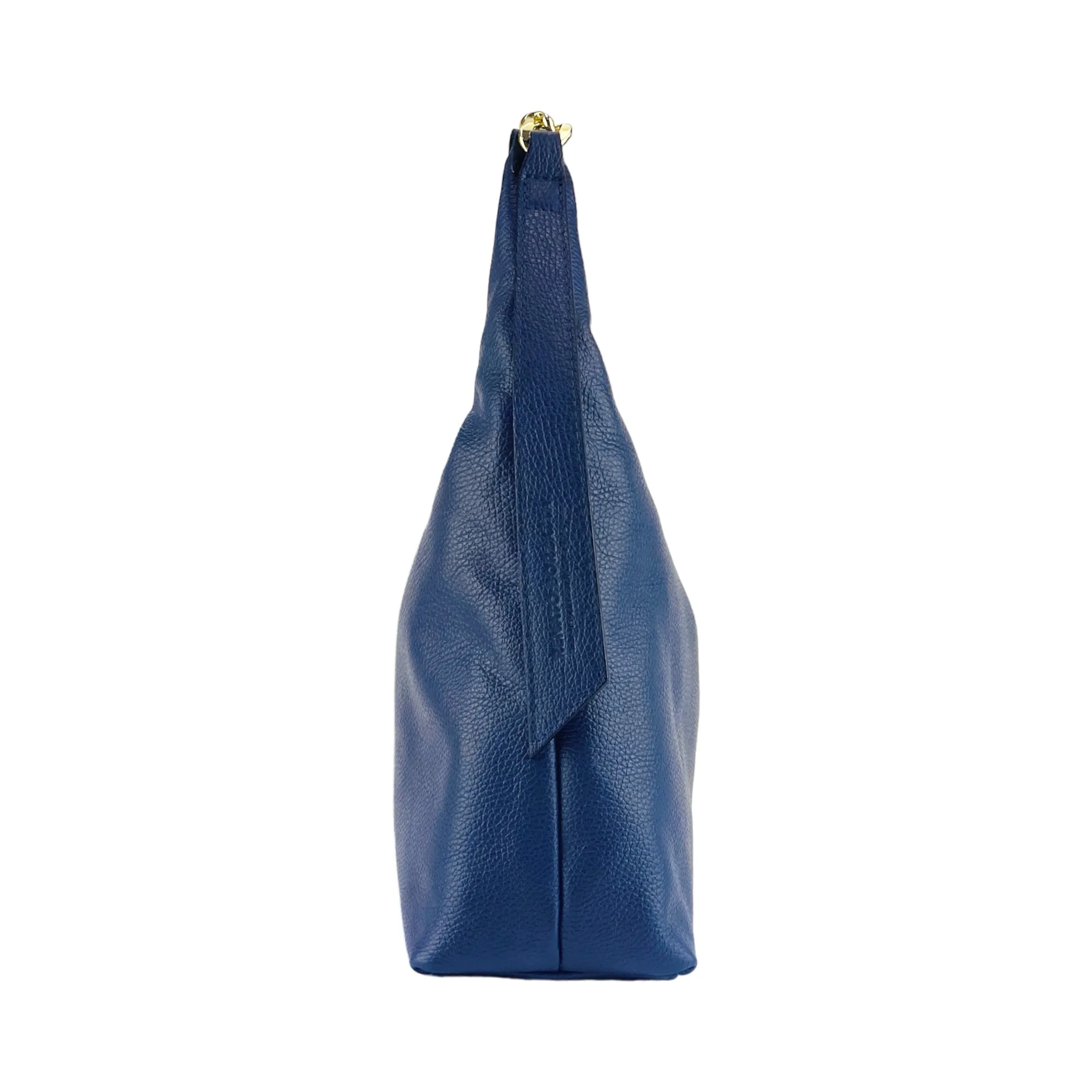 Renato Borzatta leather Soft hobo shoulder bag blue