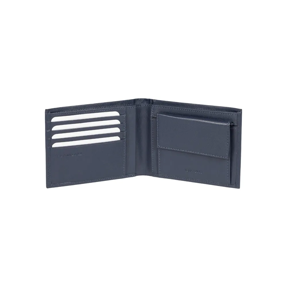 Renato Borzatta Men's leather wallet blue