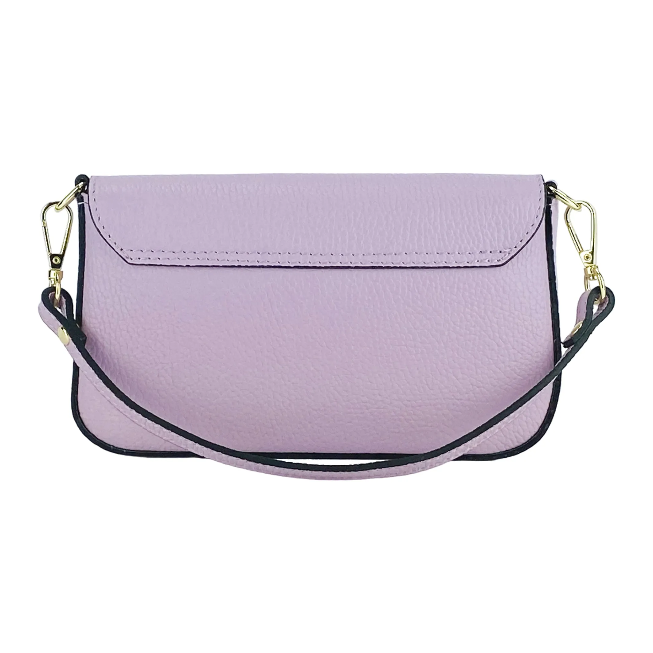 Renato Borzatta Small Chain Post Shoulder Bag Purple