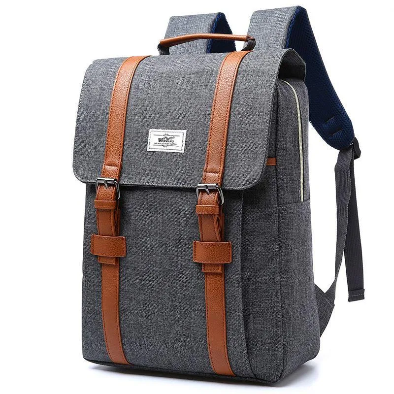 Simple 1 Pocket Large Capacity Backpack