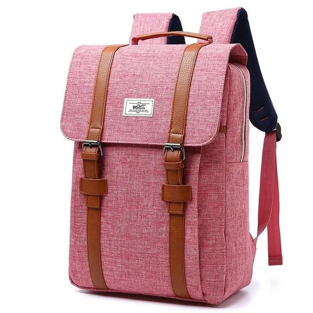 Simple 1 Pocket Large Capacity Backpack