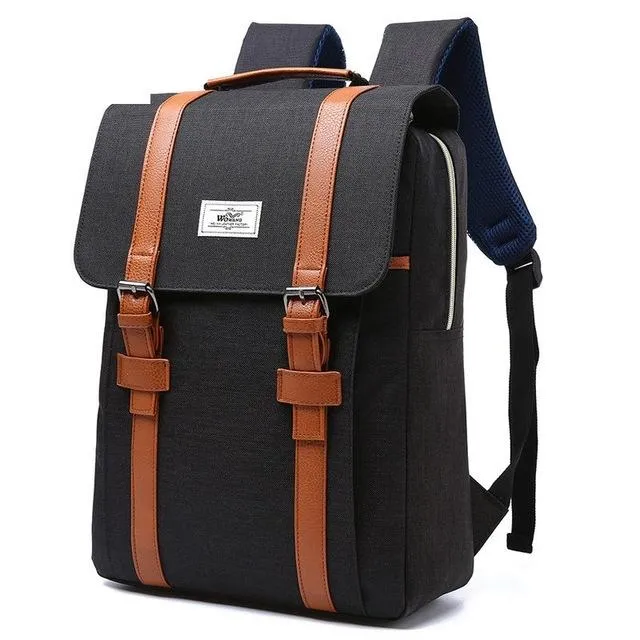 Simple 1 Pocket Large Capacity Backpack