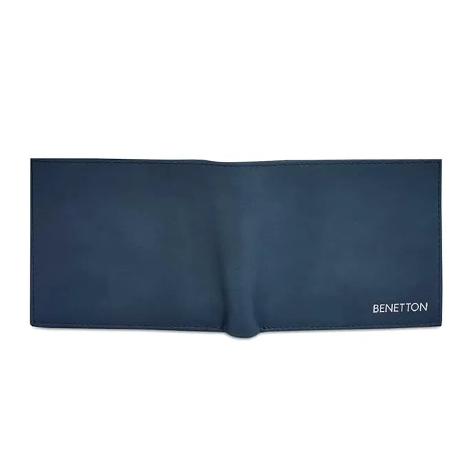 United Colors Of Benetton Corso Men Global Coin Wallet - Navy