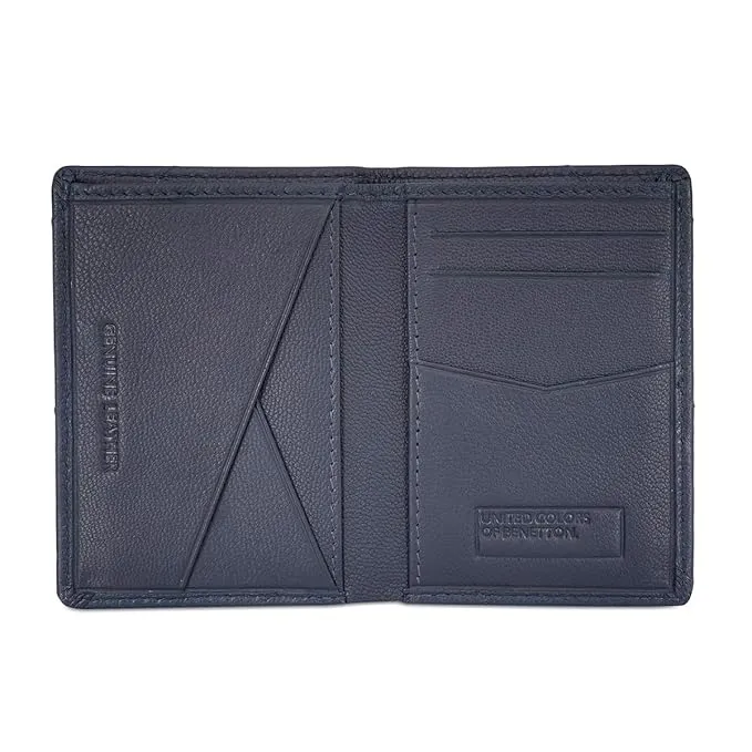 United Colors OF Benetton Ezekiel Men Bifold - Navy