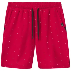 UNRL Men's Sport Red Stride Short [7.5"]