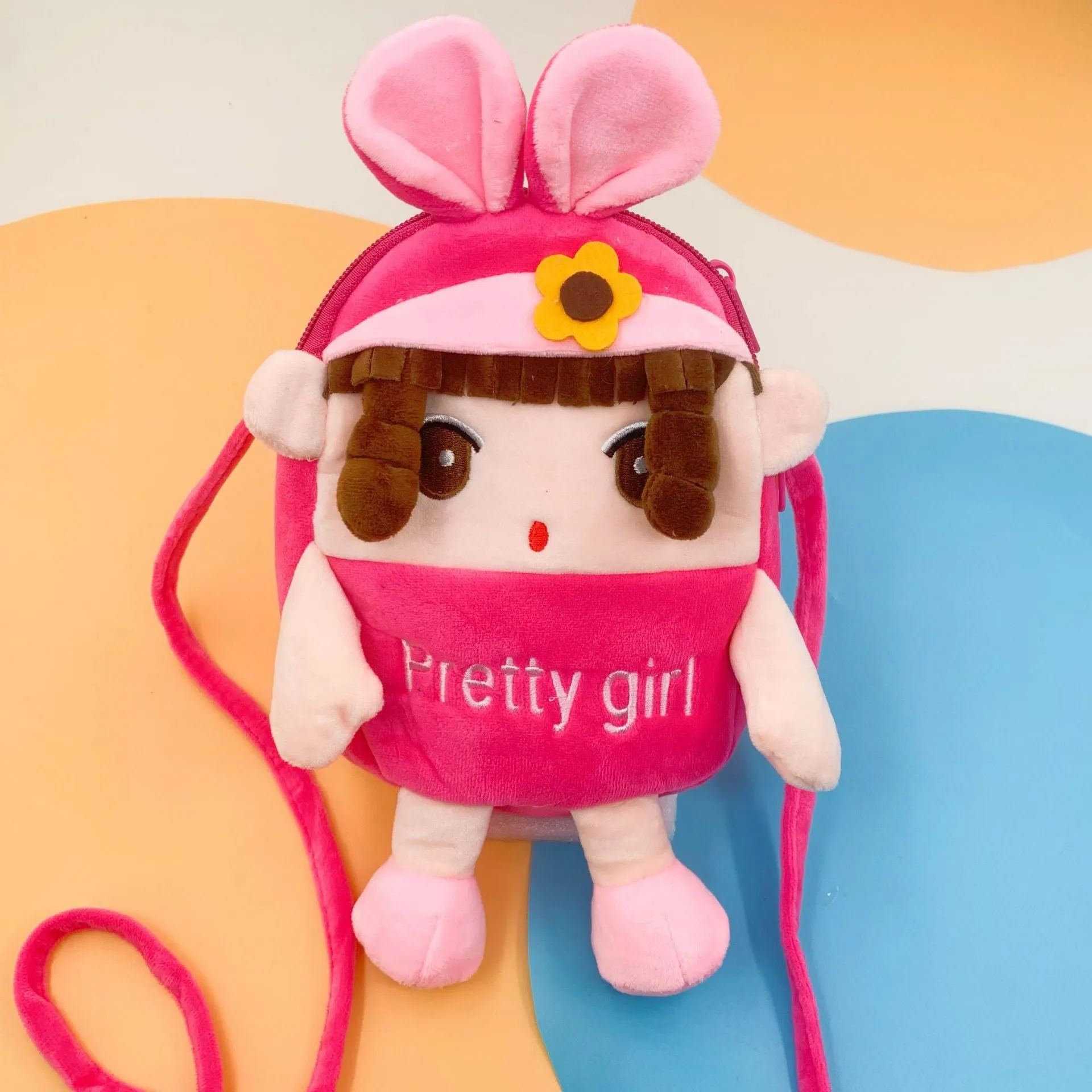 Women's & Men's & Cartoon Toy Mobile Korean Cute Crossbody Bags