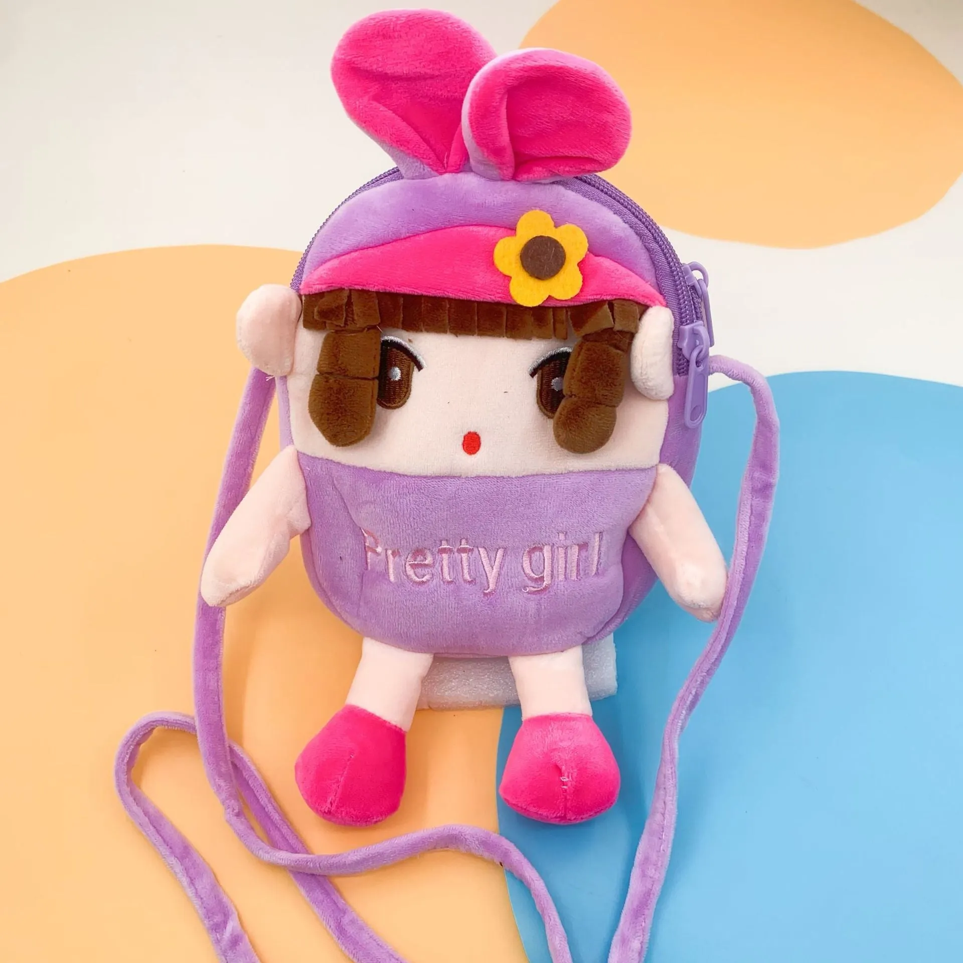 Women's & Men's & Cartoon Toy Mobile Korean Cute Crossbody Bags
