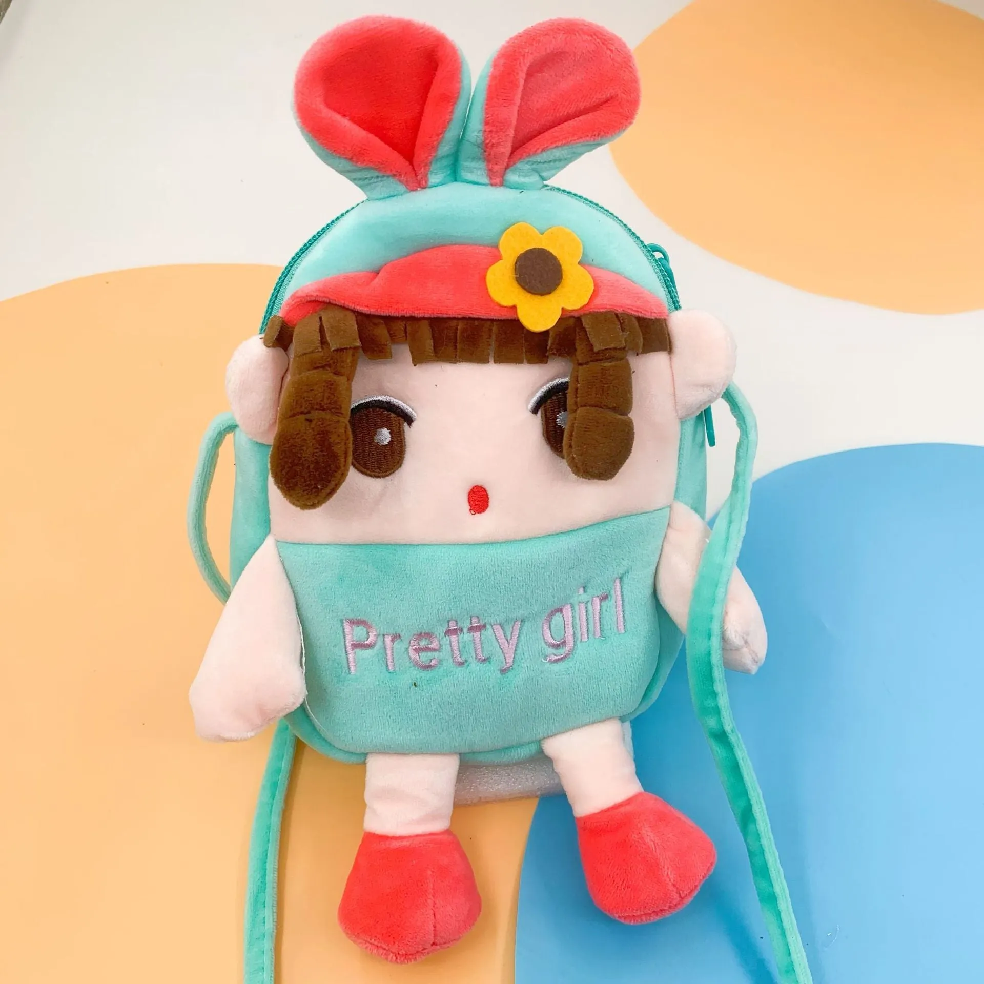 Women's & Men's & Cartoon Toy Mobile Korean Cute Crossbody Bags