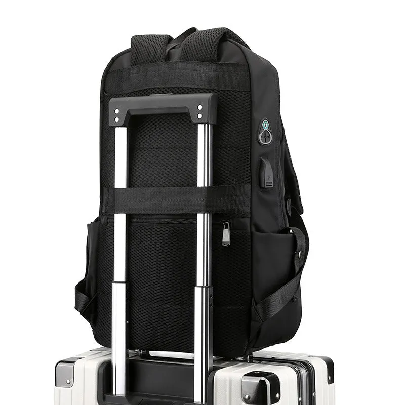 Women's & Men's & Fashion Simple Oxford Cloth Computer Backpacks