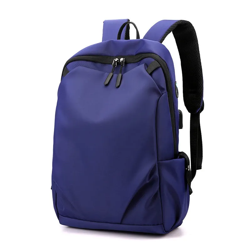 Women's & Men's & Fashion Simple Oxford Cloth Computer Backpacks