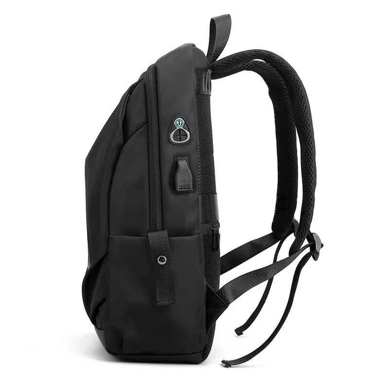 Women's & Men's & Fashion Simple Oxford Cloth Computer Backpacks