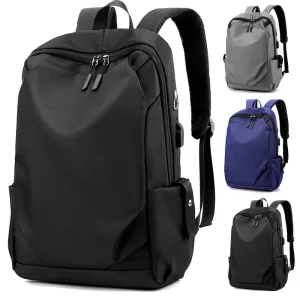 Women's & Men's & Fashion Simple Oxford Cloth Computer Backpacks