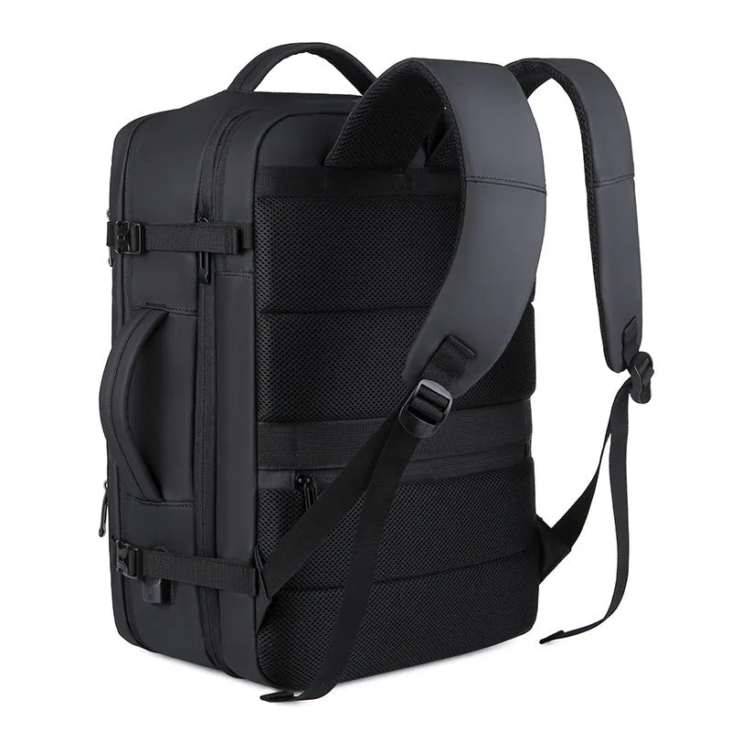Women's & Men's & Large Capacity Expansion Extended Charging Waterproof Business Backpacks