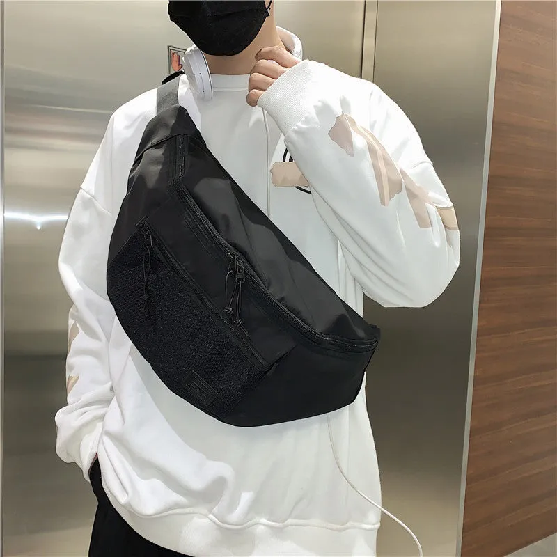 Women's & Men's & Large Capacity Fashion Diagonal Versatile Men's Chest Bags