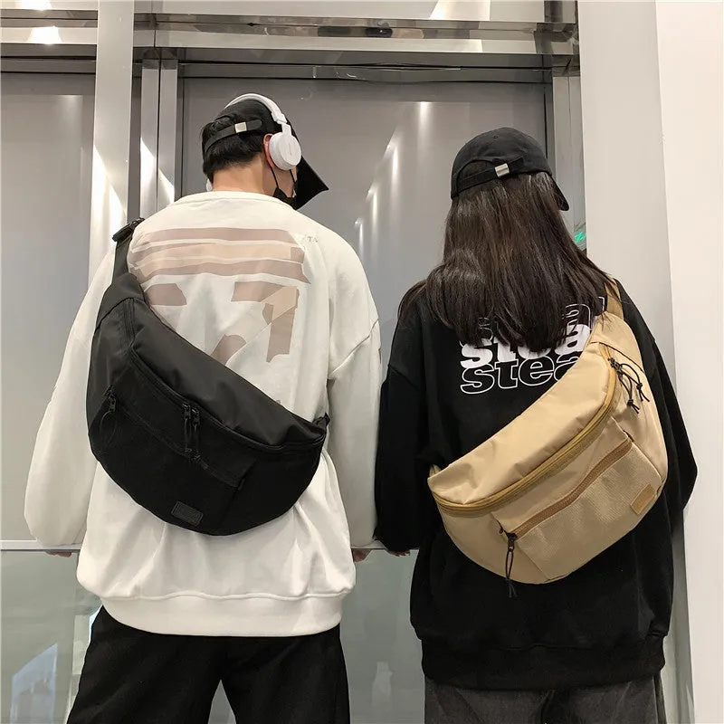 Women's & Men's & Large Capacity Fashion Diagonal Versatile Men's Chest Bags