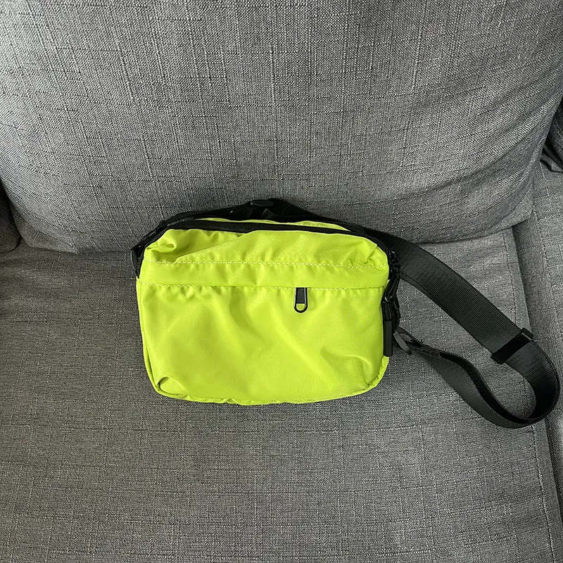 Women's & Men's & Simple Oxford Cloth Wide Strap Crossbody Bags