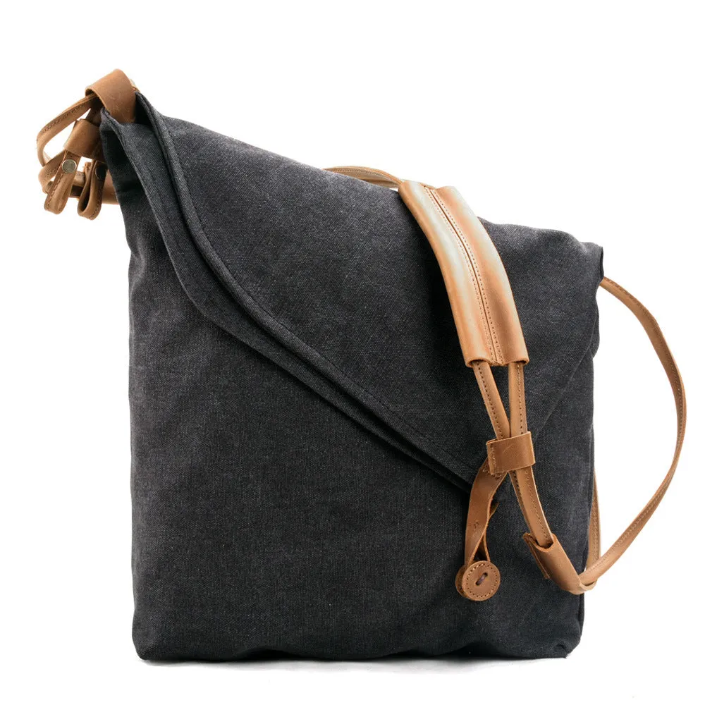 Women's & Men's Canvas Retro Artistic Cloth Trendy For Shoulder Bags