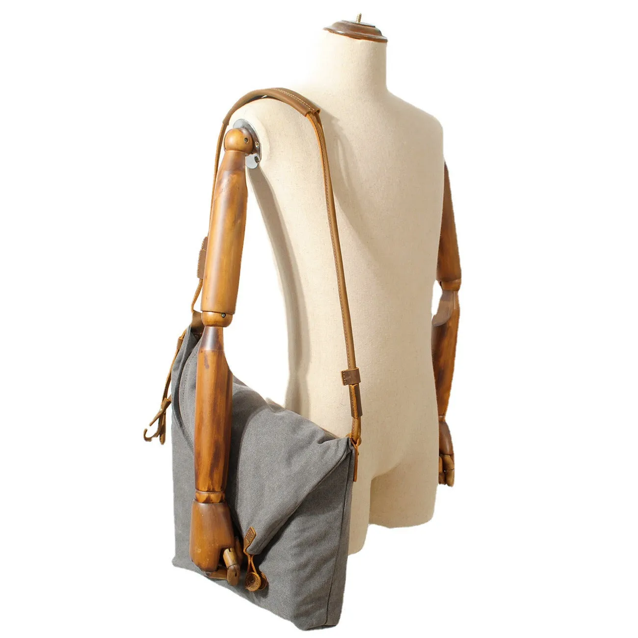 Women's & Men's Canvas Retro Artistic Cloth Trendy For Shoulder Bags