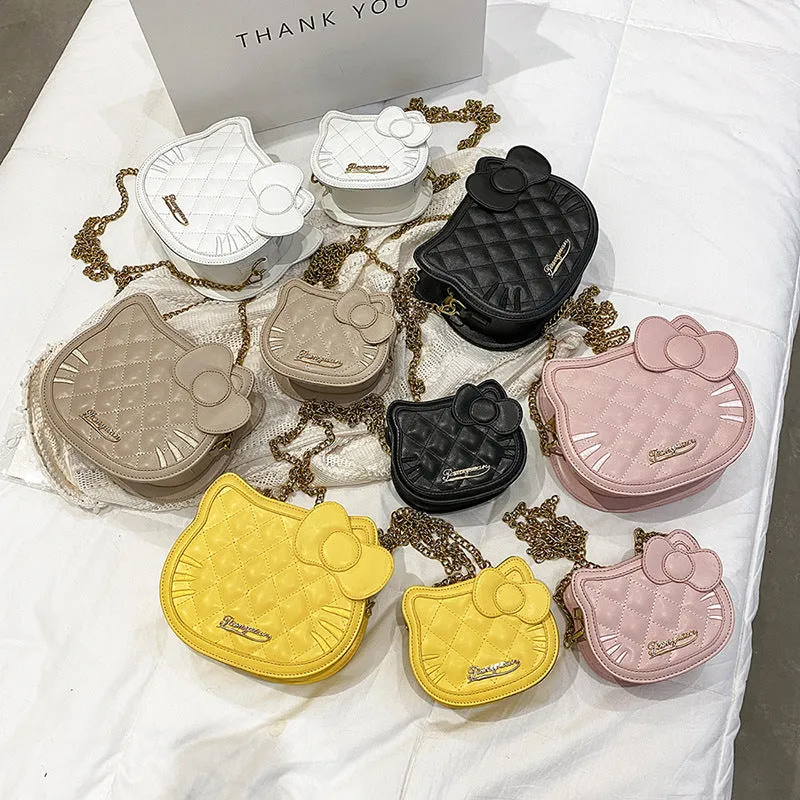 Women's & Men's Niche Rhombus Chain Female Versatile Cute Bags